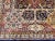 Vintage Kerman Style Room Size Rug, Handwoven Geometric Pattern, Navy & Burgundy, 8’ X 10’ For Sale - Image 10 of 12