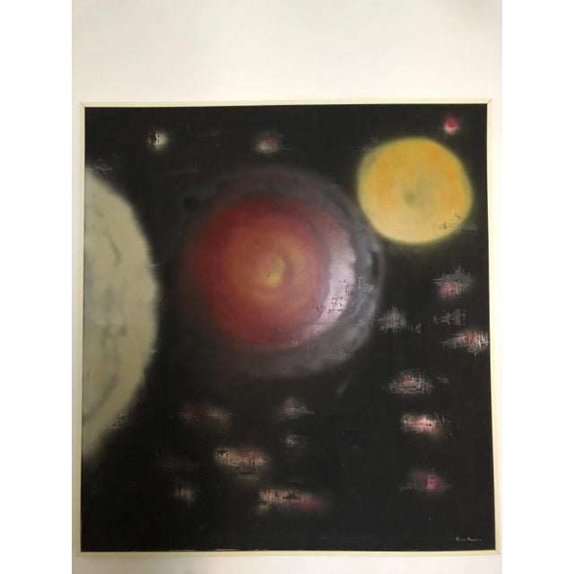 Painting by Pietro Minoia, 1970s For Sale - Image 8 of 10
