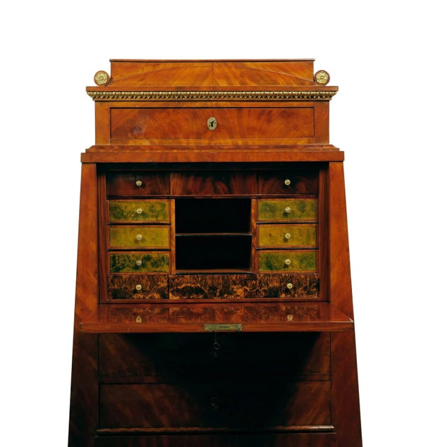 Biedermeier Standing Secretary, 1815 For Sale - Image 3 of 10
