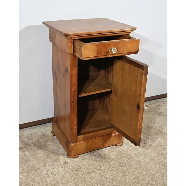 Bedside Table in Cherry, 1890s For Sale - Image 4 of 18