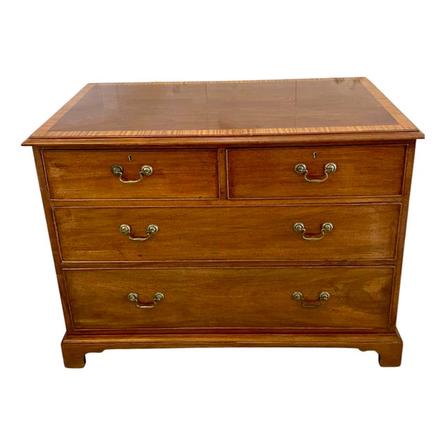 Antique Victorian Mahogany Chest of Drawers, 1860 For Sale