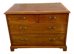 Antique Victorian Mahogany Chest of Drawers, 1860