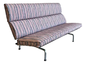 Eames Herman Miller Compact Sofa Newly Upholstered