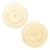 Sourced: Calabasas A lovely pair of vintage dinner plates by Royal Cauldon, England, stamped on the reverse with the...