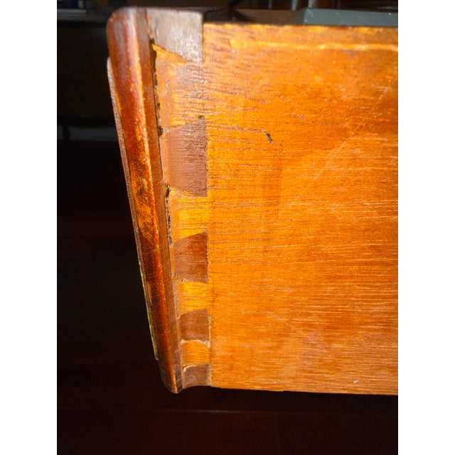 Early 20th Century Finch Fine Furniture Company Hepplewhite Neo-Classical English/Colonial Revival Solid Mahogany Desk For Sale - Image 4 of 15