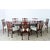 Wood English 19th Century Chippendale Style Mahogany Dining Room Set For Sale - Image 7 of 18