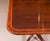 Vintage Crossbanded Twin Pillar Dining Table by William Tillman, 1980s For Sale - Image 13 of 16