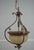 Age: Approx: 20 Years Old Details: Painted Bronze Finish On Metal Frame Frosted Globe Shade Condition: Excellent Original...