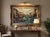 Celadon Mid-20th Century Venetian Canal Landscape Oil Painting Signed R. Millano For Sale - Image 8 of 8