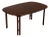 Danish Modern Rosewood Extension Dining Table With Two Leaves By Boltinge For Sale