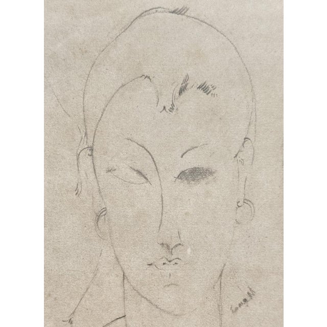 A. Modigliani, Portrait of a Woman, Lithograph For Sale - Image 4 of 8