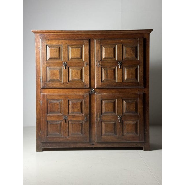 Spanish Cabinet Walnut, 1700s For Sale - Image 12 of 18