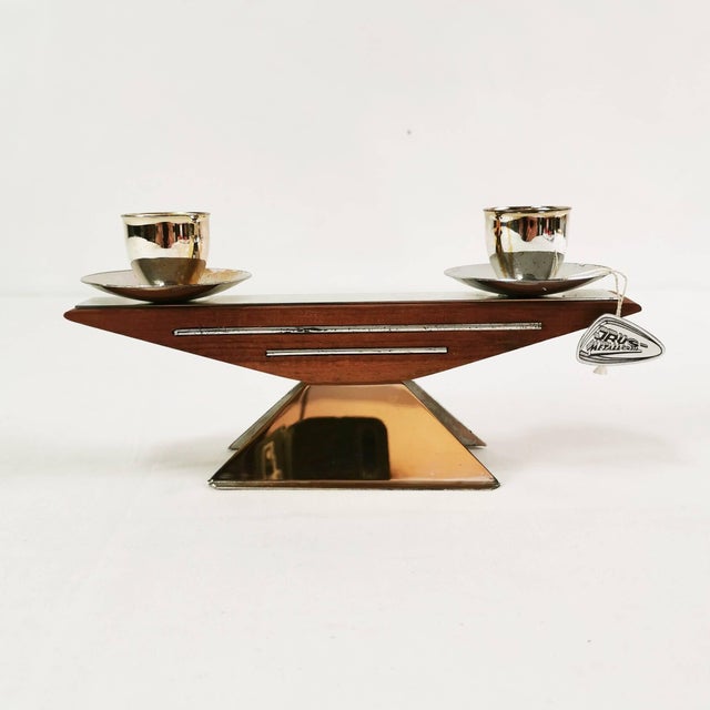 Art Deco Candlestick from Jrus, 1950s For Sale - Image 12 of 12