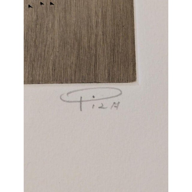 Modern Arthur Luis Piza, Space in Circles, 1974, Engraving For Sale - Image 3 of 5