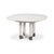 Mid-Century Modern Small White Dining Table For Sale - Image 3 of 13