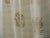 Sheer Embroidered Ecru color curtain panel, Suzani style embroidery tone-on-tone color. Floral pattern throughout the...