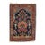 Navy Persian Kashan Mat rug no. j1995 For Sale