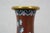 Metal Vintage Chinese Brass Cloisonne Enamel Cherry Blossom Bud Vase Urn 6" For Sale - Image 7 of 12