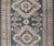 Tribal Blue Oushak Rug With Geometric Medallion Design 5' 5" X 8' 10" For Sale - Image 3 of 14