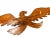Wood Vintage Large Carved 1776 American Eagle Wingspan Wall Sculpture For Sale - Image 7 of 10