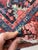 1920s NORTHWEST PERSIAN HERIZ VILLAGE CARPET Century Old Indigo-Ground Organic Wool & Dyes 8.9 x 11.9 For Sale - Image 4 of 17