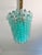 Turquoise Murano Glass Poliedri Chandelier by Carlo Scarpa, 1990s For Sale - Image 6 of 18
