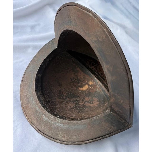 Antique 17th Century Medieval Spanish or German Comb Morion Helmet For Sale - Image 9 of 16