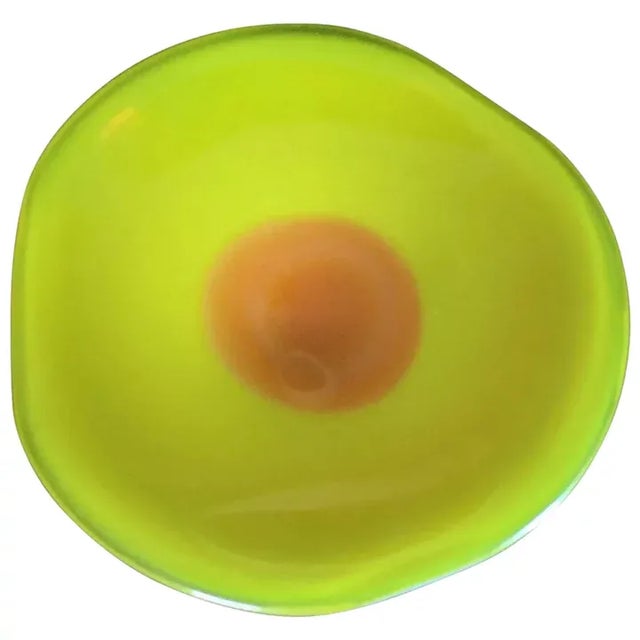 Mid-Century Modern Murano Cased Glass Bowl For Sale - Image 13 of 13