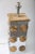 This stylish and chic table lamp dates to the 1970s and is fabricated in cork and polished chrome, in the style of Paul...