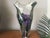 This stunning signed art glass vase by David Lotton would be a beautiful decor item for any style home. The unique vase is...