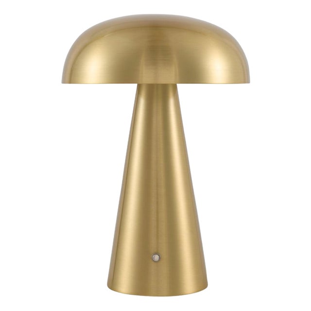 Umbra Accent Table Lamp Metallic Brass For Sale