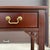 Vintage Tradition House Chippendale Solid Cherry 3 Drawer Console Table Set With Pair of Benches or Stools - 3 Pieces For Sale - Image 9 of 18
