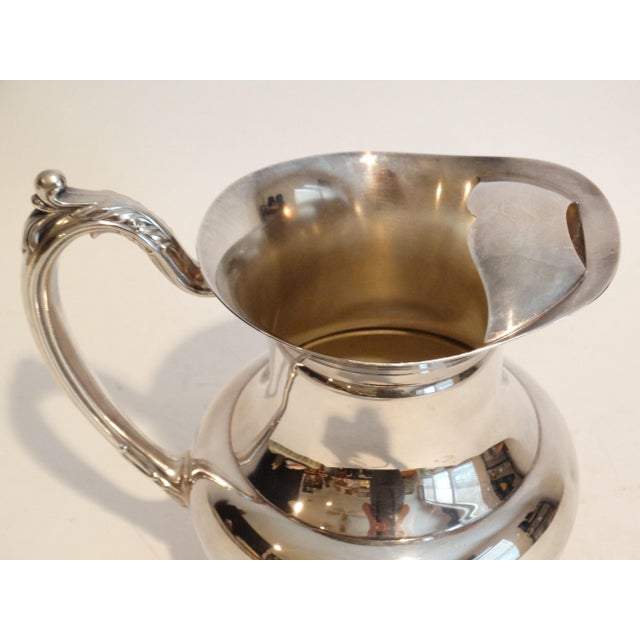 Silver Plate Oneida Water Pitcher Chairish