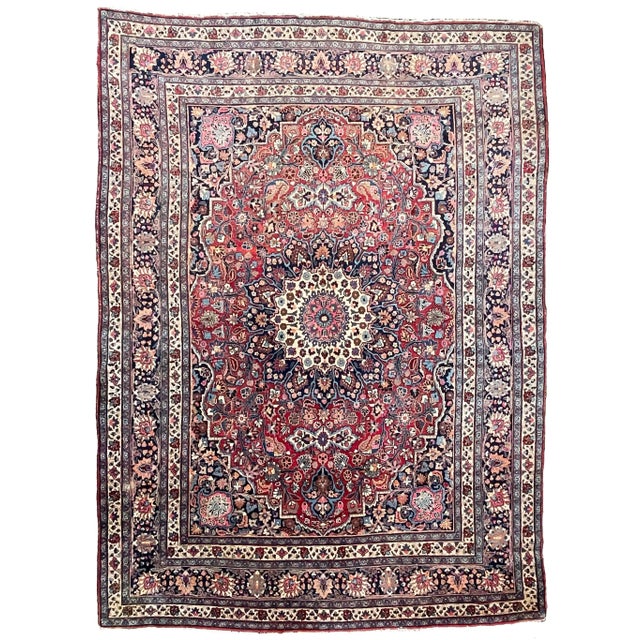 Northeast Jewel Flora Rug 10 x 14 For Sale - Image 11 of 11