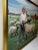 British Oil Portrait Painting Camilla Parker Bowles at Wiltshire Farm Prized Sheep & Horses, Signed Diana Douglas Hamilton Dated 2002 For Sale - Image 6 of 12