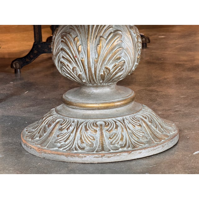Early 20th Century Octagon Low Table With Marble Top For Sale - Image 4 of 9