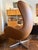 Arne Jacobsen Authentic 2015 Fritz Hansen Lounge Egg Chair by Arne Jacobsen in Leather For Sale - Image 4 of 11
