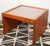 Mid-Century Modern 1970s Danish Solid Teak Grid Coffee Table by Komfort For Sale - Image 3 of 9