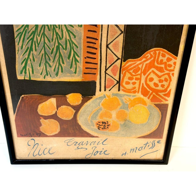 Mid 20th Century After Henri Matisse (1869–1954), Nice, Travail et Joie, Color Offset Lithograph For Sale - Image 5 of 18