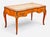 French Provincial French Louis XV Parquetry & Gilt-Bronze Leather-Top Bureau Plat, Circa 1900 For Sale - Image 3 of 8