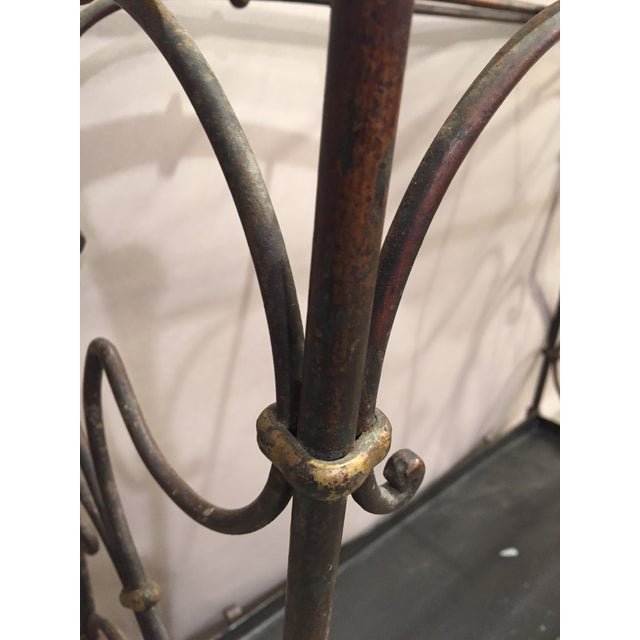 1910s Painted Iron Umbrella Stand For Sale - Image 5 of 7