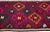 1960s 1960s Vintage Turkish Kilim Pink Handmade Tribal Wool Runner For Sale - Image 5 of 8