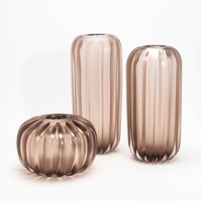 Hand-Blown Murano Cactus Vase in Amethyst Small For Sale - Image 9 of 9