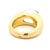 Vintage Baccarat 18k Gold Crystal Dome Statement Ring, French Modernist, Size 6.5 For Sale - Image 9 of 13