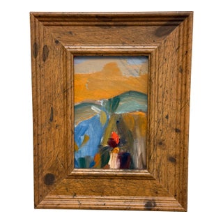 Abstract Desert Landscape, Framed For Sale