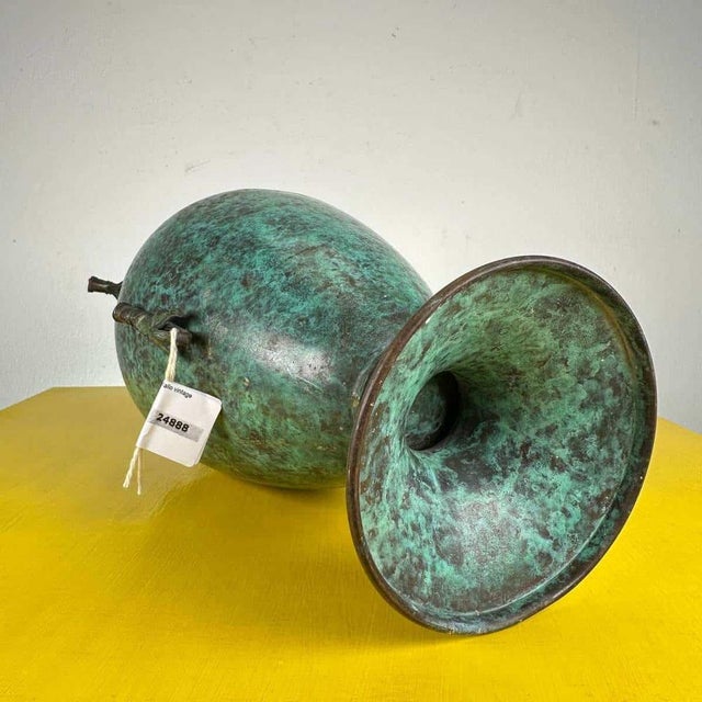 Vintage Metal Amphora Jug For Sale - Image 10 of 13