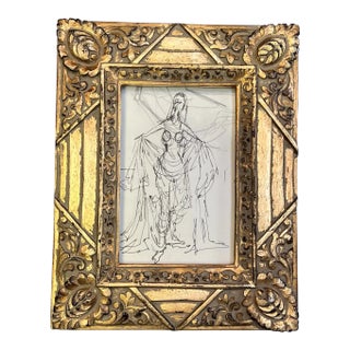 1960’s Original Pen & Ink Theater Drawing For Sale