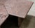 Mid-Century Modern Vintage Nesting Tables in Pink Granite, 1970, Set of 3 For Sale - Image 3 of 8