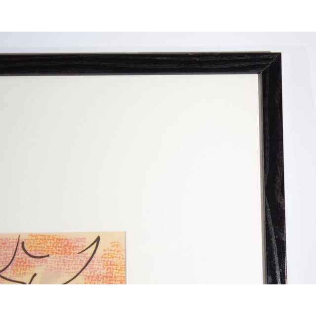 1970s 1970 “Surrealist Woman” Lithograph by André Masson For Sale - Image 5 of 8