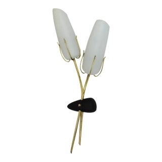 Vintage French Sconce, 1950s For Sale